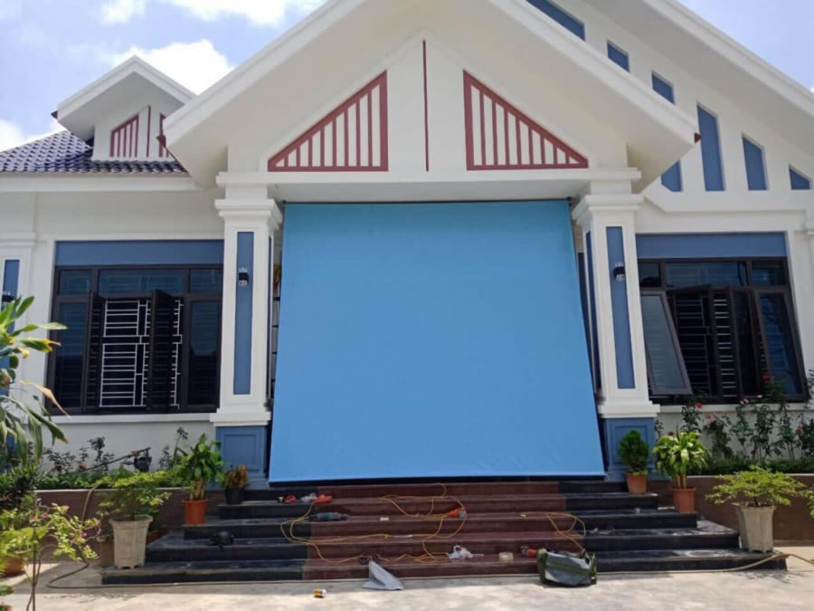 Bạt mái hiên che mưa nắng Vinh Nghệ An