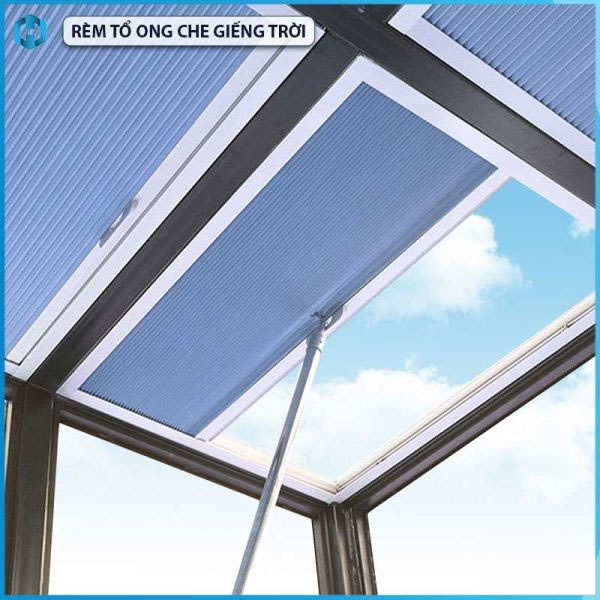 Vách rèm tổ ong ngăn lạnh điều hòa tại Vinh Nghệ An